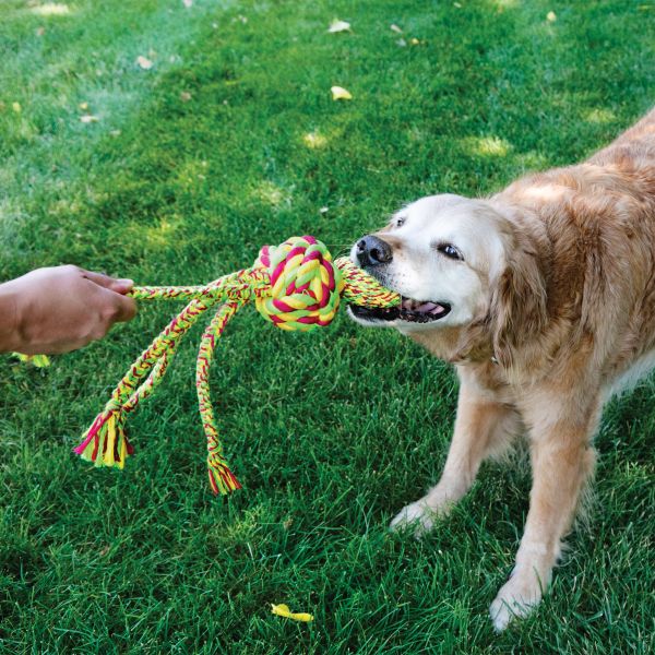 KONG - Wubba Weaves m. Reb, 26cm