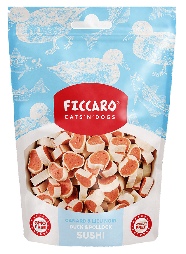 Ficcaro - Duck & Pollock Sushi ficcaro