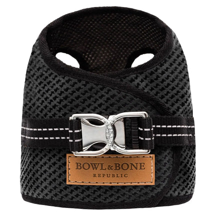 Bowl & Bone hundesele Soho Graphite Bowl & Bone