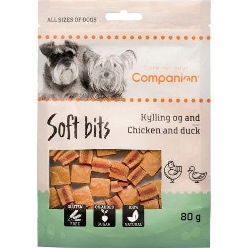 Companion - Bløde Godbidder m. And & Kylling Companion