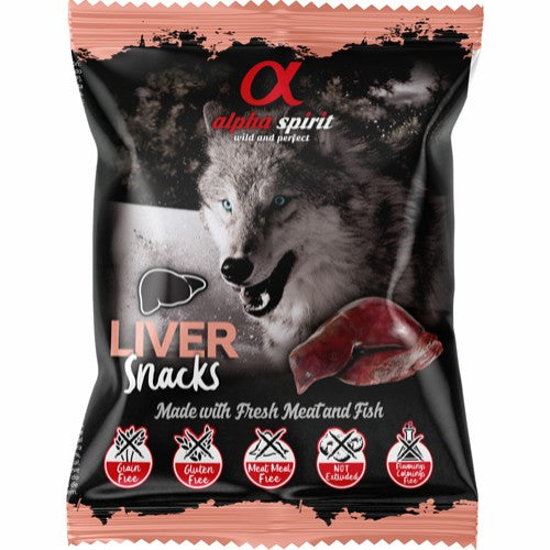 AlphaSpirit - Snack m. Lever 50 g
