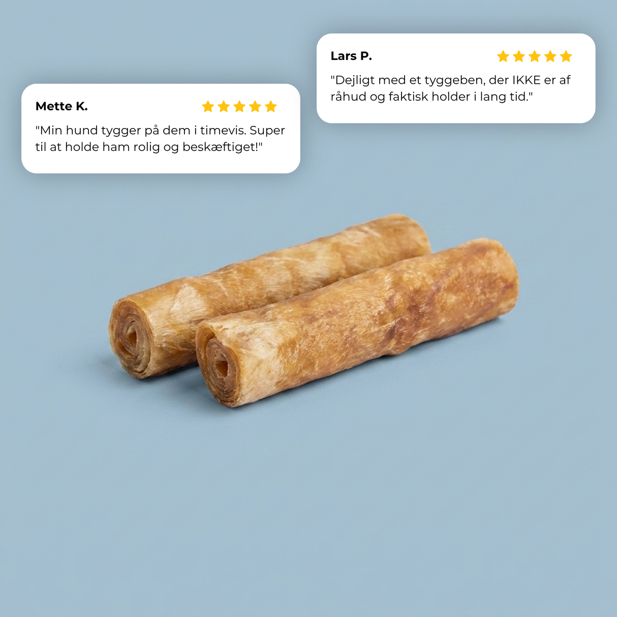 Barkii Kollagen Tyggeben Kylling - Packshot 4 - anmeldelser