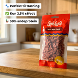Småland Mini Bites And 80g - packshot med USPs