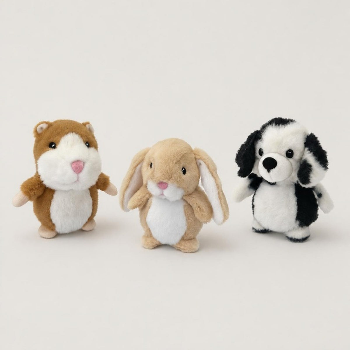 Party Pets assorterede bamser ca. 18 cm – iller, kanin og dalmatiner