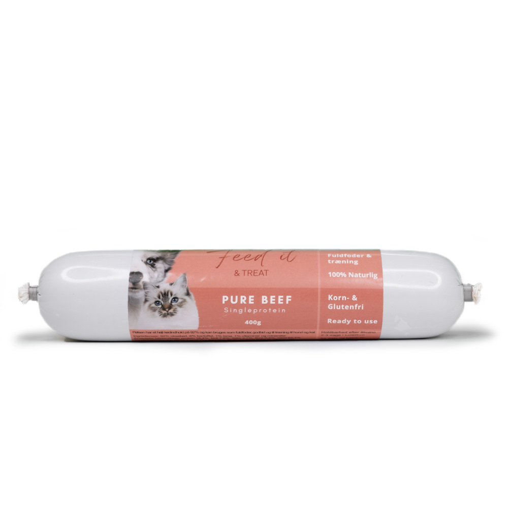 Feed'it & Treat Pure Beef 400g