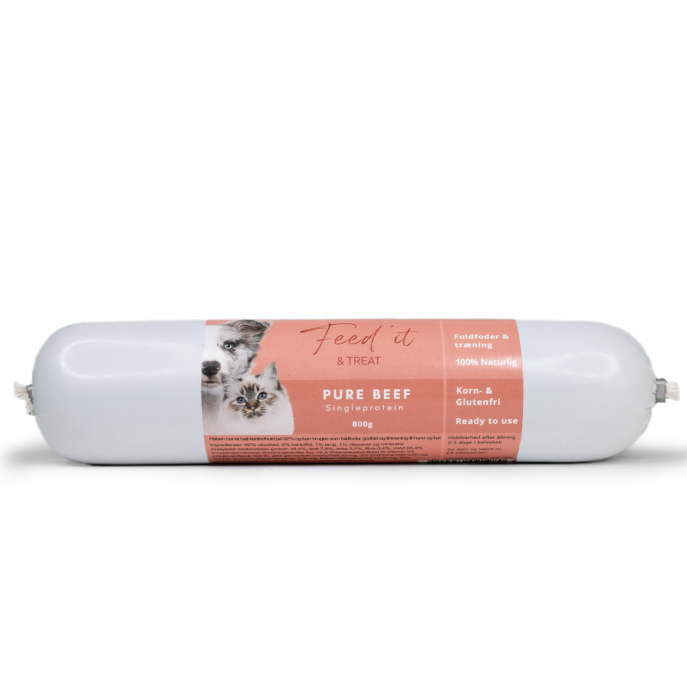 Feed'it & Treat - Pure Beef 800g