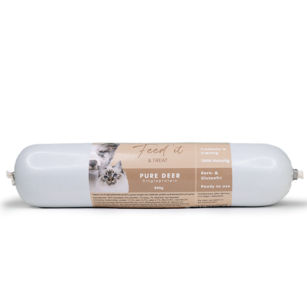 Feed'it & Treat - Pure Deer 800g