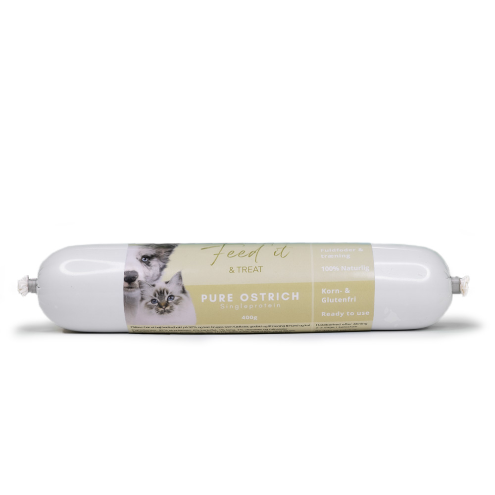 Feed'it & Treat Pure Ostrich 400g
