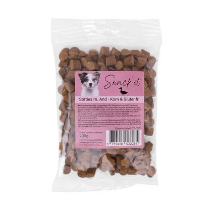 Snack'it - Kornfri Softies m. And, 200g