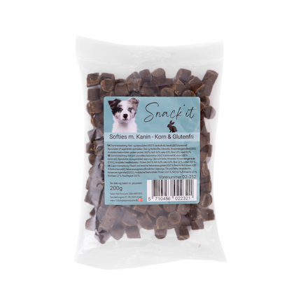 Snack'it - Kornfri Softies m. Kanin, 200g