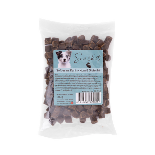 Snack'it - Kornfri Softies m. Kanin, 200g