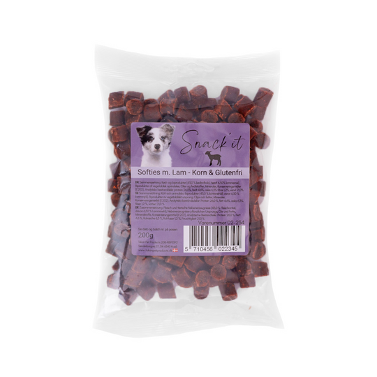 Snack'it - Kornfri Softies m. Lam, 200g