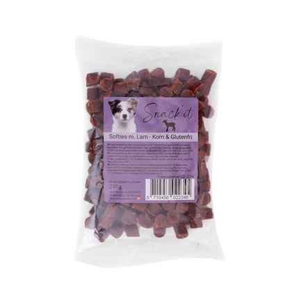 Snack'it - Kornfri Softies m. Lam, 200g