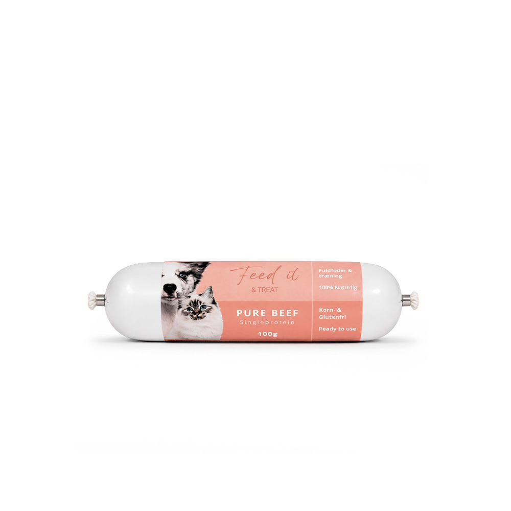 Feed'it & Treat Pure Beef 100g