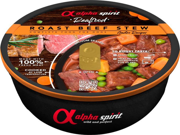 Alpha Spirit - Real Food Beef Stew, 280g