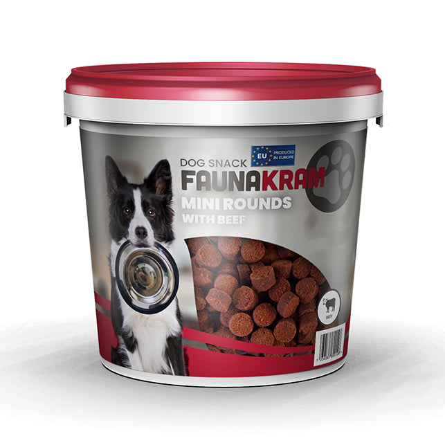 Faunakram - Bløde Godbidder m. Okse, 180g