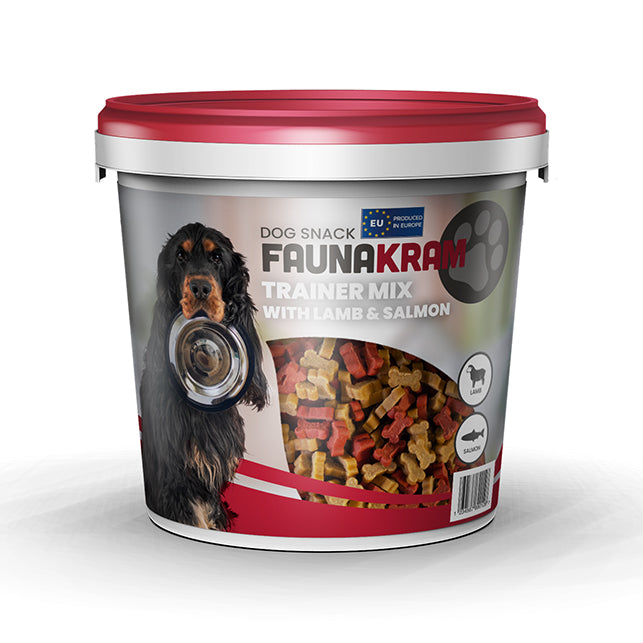 Faunakram - Trainer Mix m. Lam & Laks, 180g