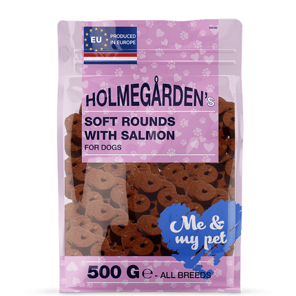 Holmegården - Runde godbidder m. Laks, 500g.