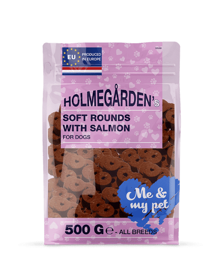 Holmegården - Runde godbidder m. Laks, 500g.