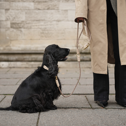 Staey - Kaia Flettet Halsbånd, Taupe