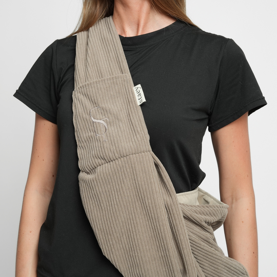 Staey - Ava Bæresele i Fløjl, Taupe