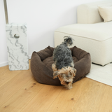 Staey - Luna 3.0 Hundeseng, Chestnut Bouclé