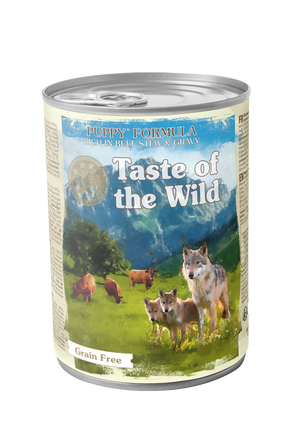Taste of the Wild Beef Stew Gravy Puppy vådfoder 390 g