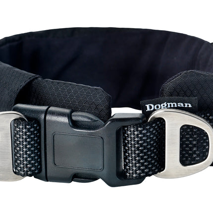 Dogman - Emmi Foret Hundehalsbånd, sort