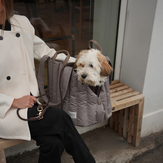 Staey - Elva Hundetaske, Taupe