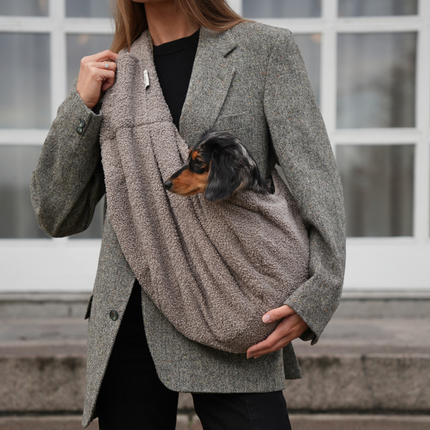 Staey - Ava Bæresele i Teddy, Taupe