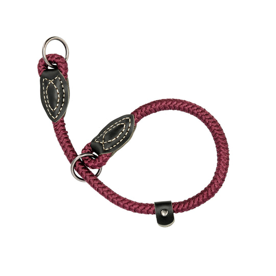 Scott Semi-kvæl rebhalsbånd, Vinrød