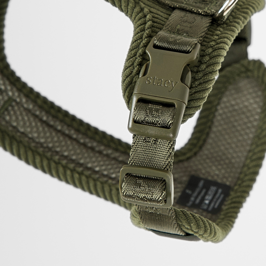 Staey - Numa Hundesele, Fløjl Moss Green