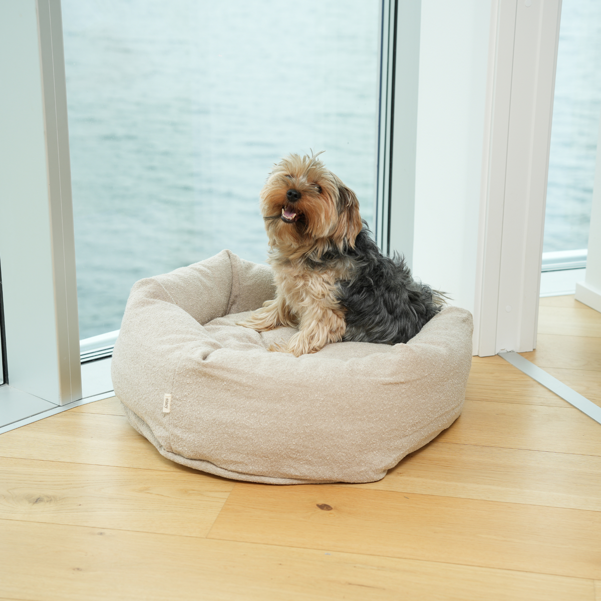 Staey - Luna 3.0 Hundeseng, Oat Bouclé