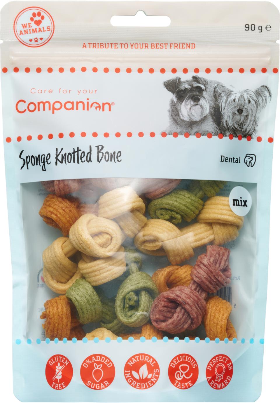 Companion - Knudeknogler — Blød tyggesnack (bf. 25/10-2026)