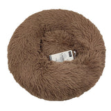 Fluffy Donut Hundeseng, brun