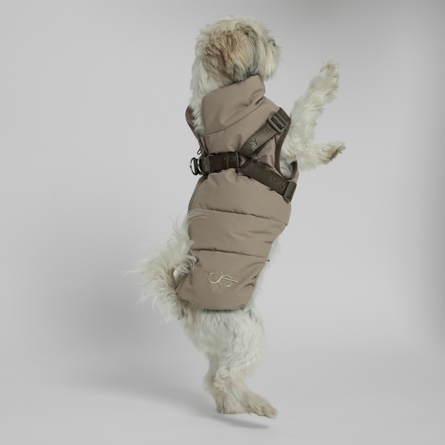 Staey - Vera Hundejakke m. sele, Sand