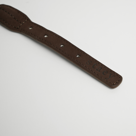 Staey - Kaia Flettet Halsbånd, Dark Oak