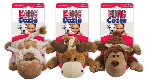 KONG - Cozie Naturals, Assorteret 22cm.