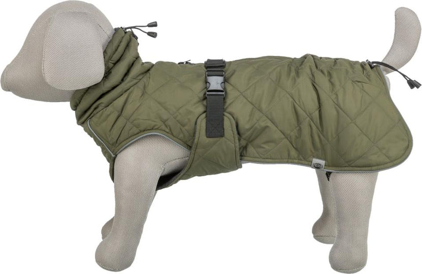 Trixie - Quilted Hundejakke, Army