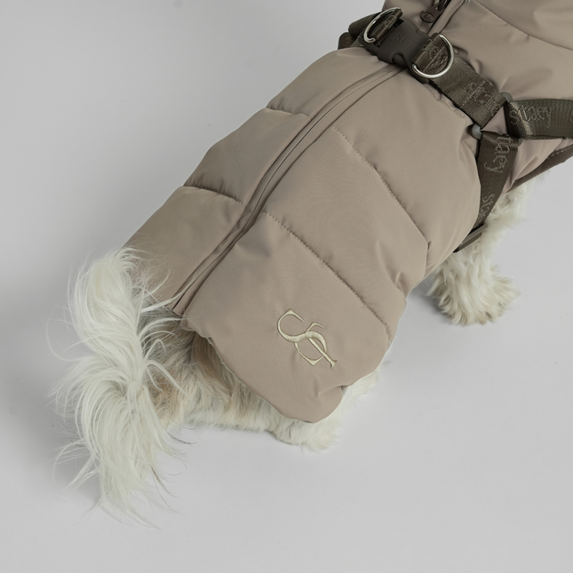 Staey - Vera Hundejakke m. sele, Sand