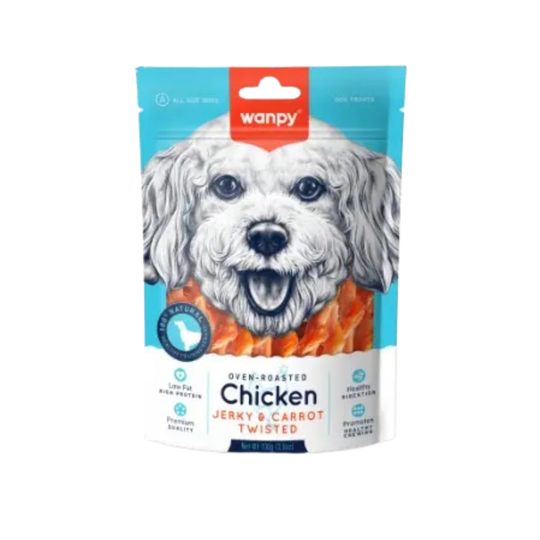 Wanpy - Kylling & Gulerod Sticks 100g