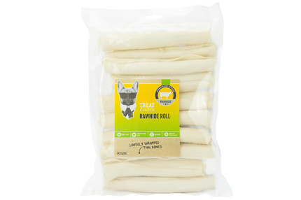 Treateaters - Ruller af Råhud, 10stk. - 400g.