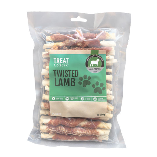 Treateaters - Twisted tyggeben m. lam (350g)