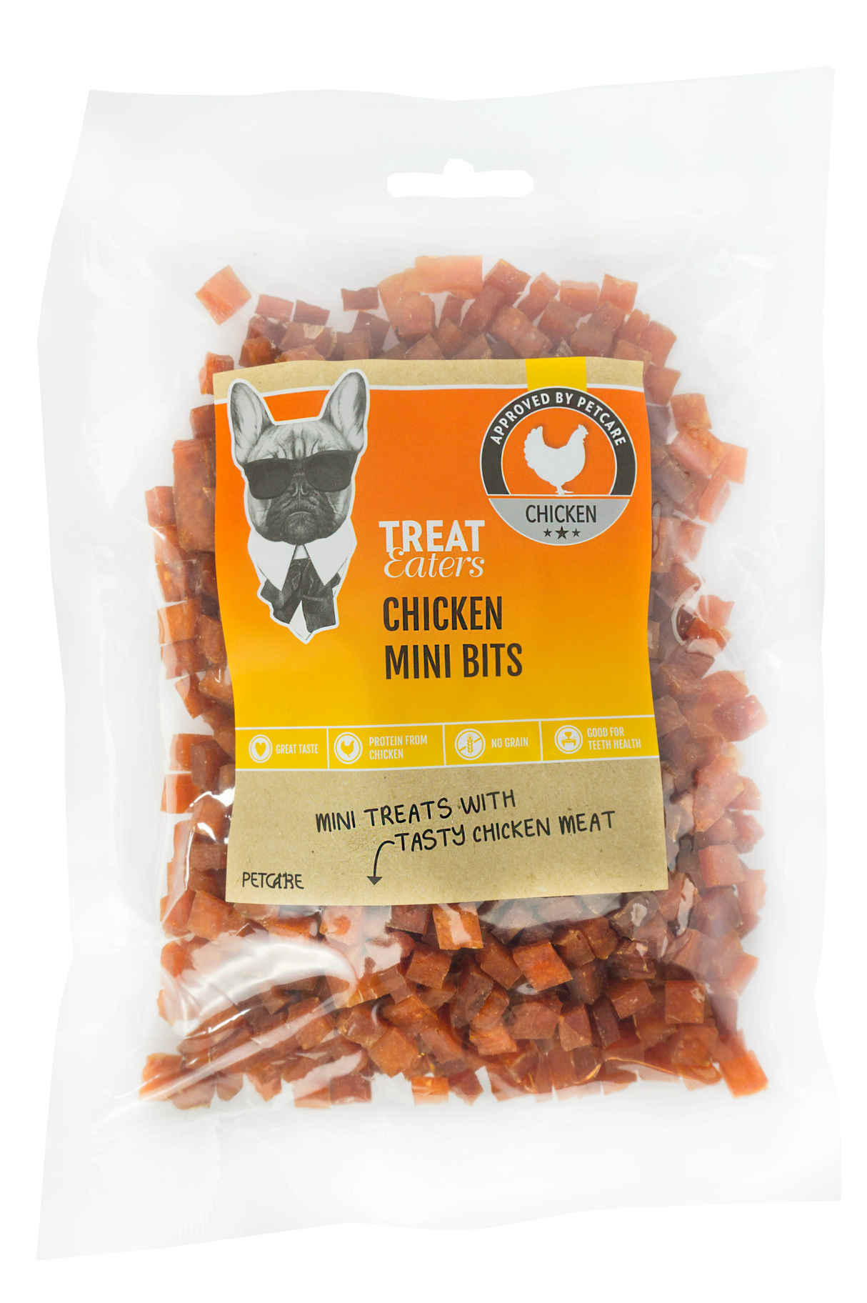 Treateaters - Mini bites m. kylling, 350 g
