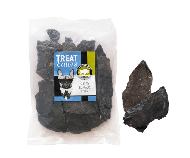 100% tørret bøffel lever, 400g