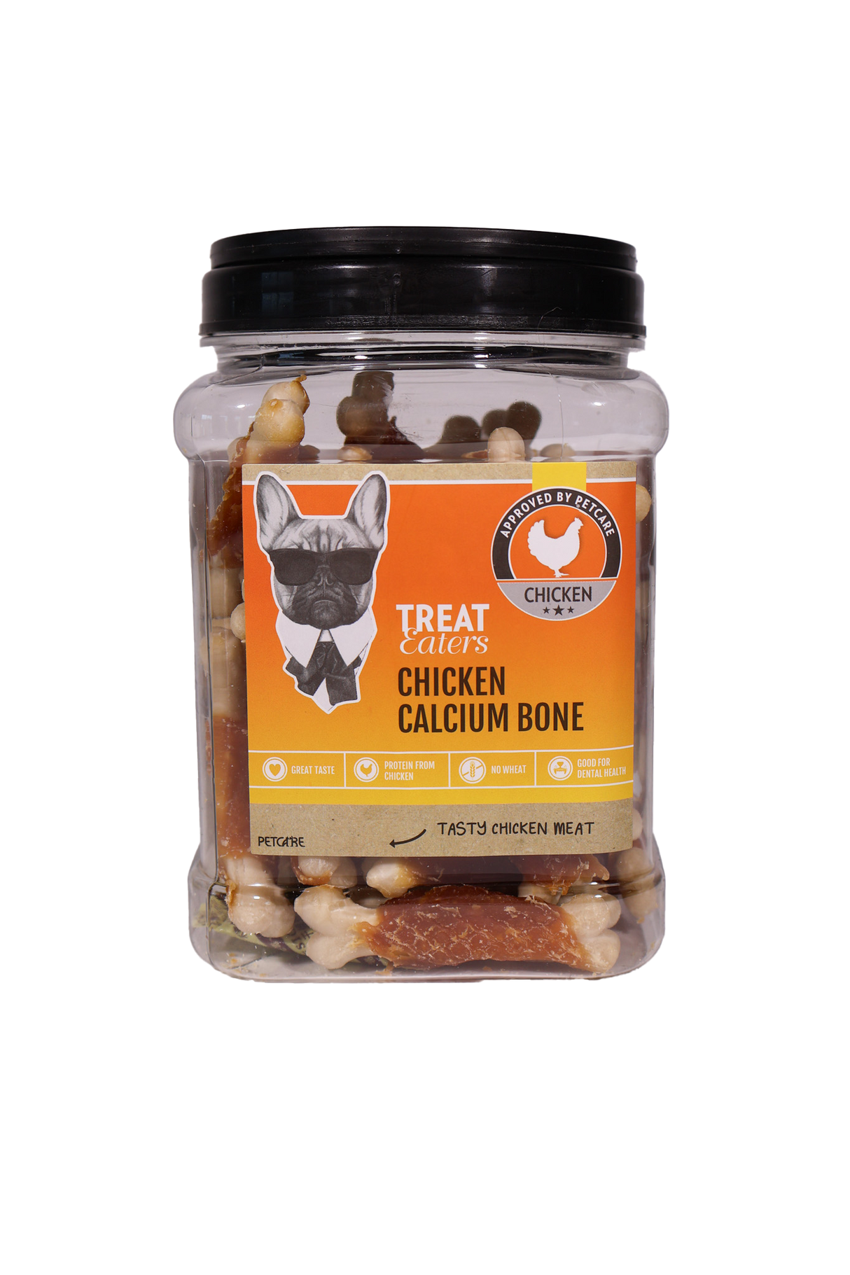 TreatEaters Kyllingegodbid med calcium, 500 g