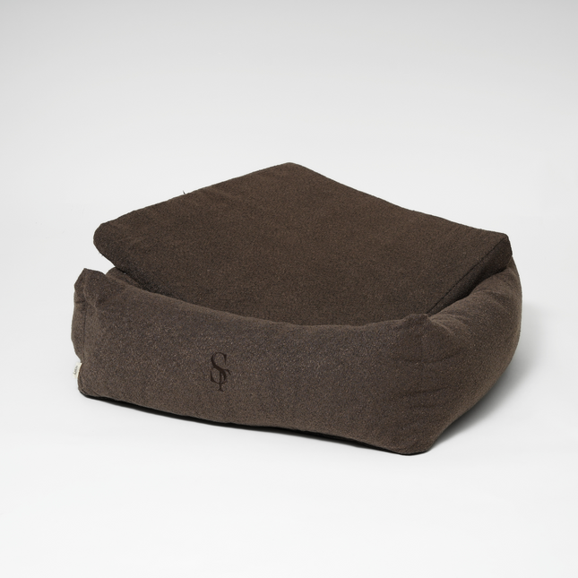 Staey - Vera Hundeseng, Chestnut Bouclé