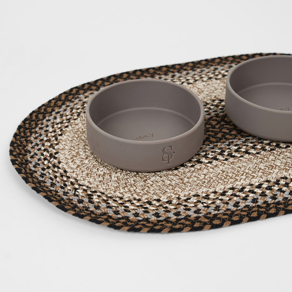 Elli Flettet Oval Skåleunderlag - Multi Color – Staey