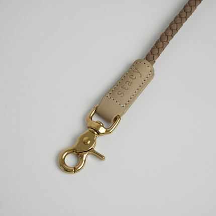 Staey - Kaia Flettet Hundesnor, Taupe