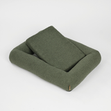 Staey - Karla Ortopædisk Hundeseng, Moss Bouclé